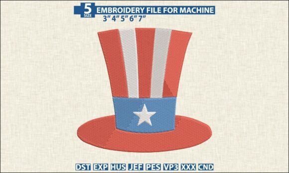 4th of July DST PES Embroidery Design Review