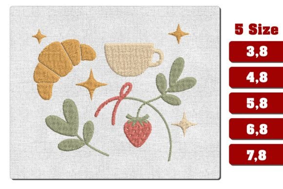 Cozy French Bakery Embroidery Design PES Review