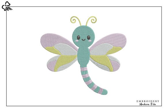 Cute Dragonfly Embroidery Design Review