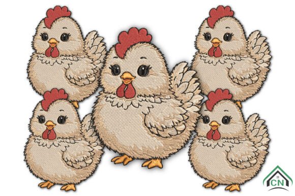 Cute Fluffy Chicken Embroidery Design Review