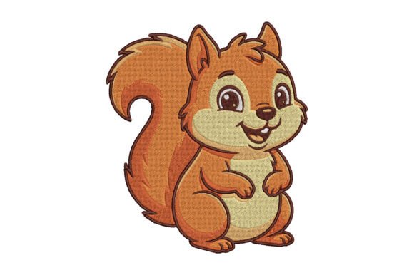 Cute Squirrel Embroidery Design Review