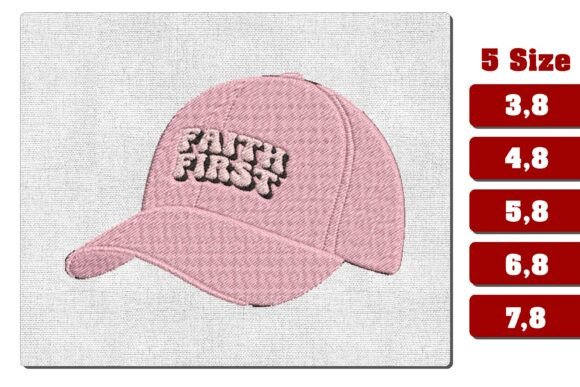 Faith First Baseball Cap Embroidery PES Review