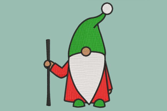 Gnome Walking Stick Embroidery Design Review