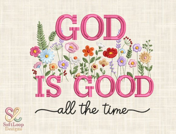 God is Good Embroidery Review for Small Business