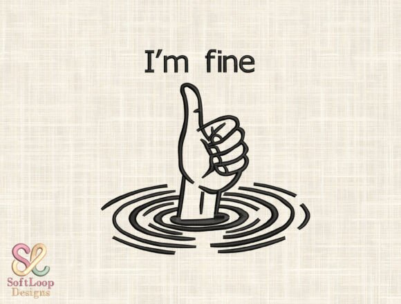 I m Fine Embroidery Design: A Designer's Review for Market Success