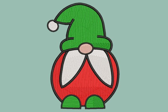 Standing Gnome Embroidery Design Review