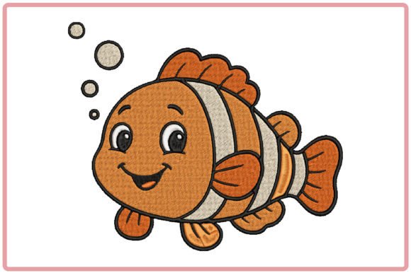 Summer Tropical Fish Embroidery Design Review