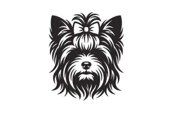 Yorkie Head Dog Embroidery Design Review
